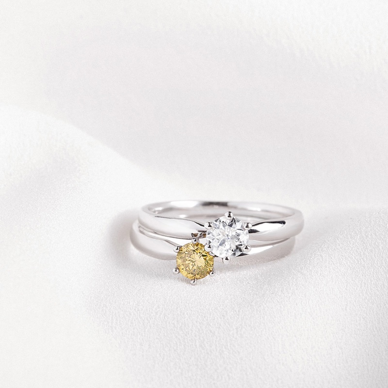 Yellow Diamond Ring