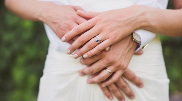 Succumb to the Trend of Color Diamonds – What Kind Are There to Choose From? Couple Hands Rings Married