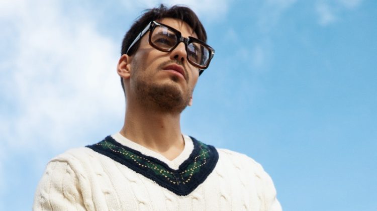 Cristian Relaxes Poolside with Grazia Pakistan