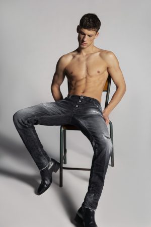 DSQUARED2 Men 5 pockets Black Size 30 98% Cotton 2% Elastane DSQUARED2 Men 5 pockets Black Size 30 98% Cotton 2% Elastane