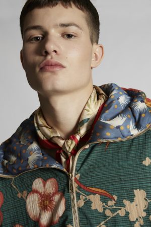 DSQUARED2 Men Foulard Sand Size OneSize 100% Silk DSQUARED2 Men Foulard Sand Size OneSize 100% Silk