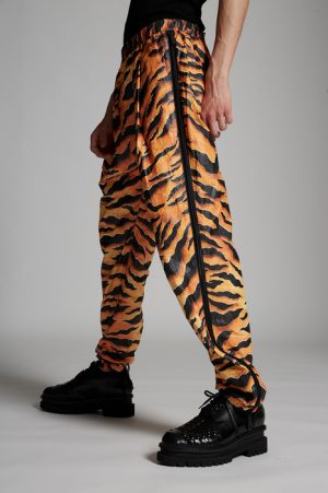DSQUARED2 Men Pants Orange Size 28 100% Polyethylene DSQUARED2 Men Pants Orange Size 28 100% Polyethylene