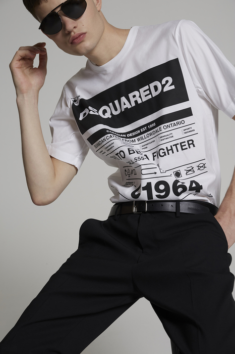 dsquared2 shirt wit