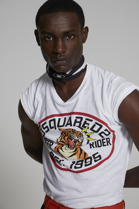 dsquared2 t shirt mens white