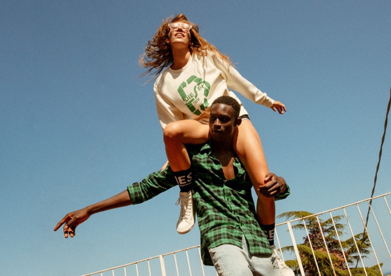 Diesel unveils relaxed looks from its fall-winter 2020 Green Label range. » Diesel Makes a Stand for Earth with New Green Label Diesel unveils relaxed looks from its fall-winter 2020 Green Label range.