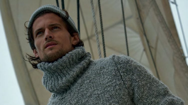 Garrett Tackles Nautical Motif for GQ Russia