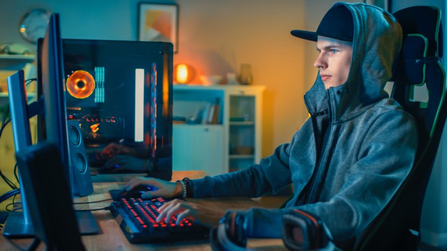 Guy Gaming