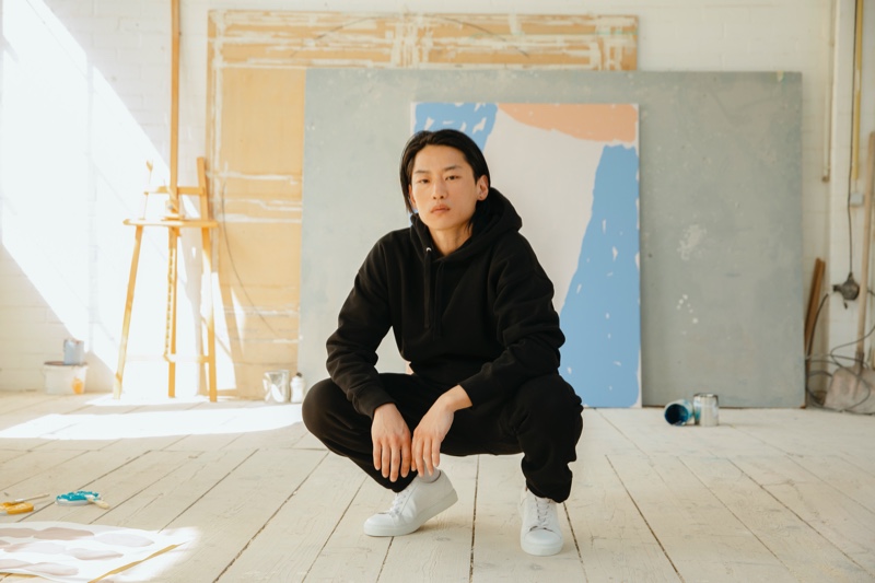 Why Be links up with H&M to model its Blank Staples collection. » H&M Launches 'Blank Staples' Collection Why Be links up with H&M to model its Blank Staples collection.