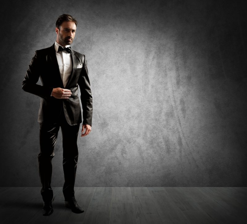 Handsome Man in Tuxedo