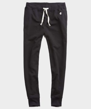 Heavyweight Slim Jogger in Black Heavyweight Slim Jogger in Black