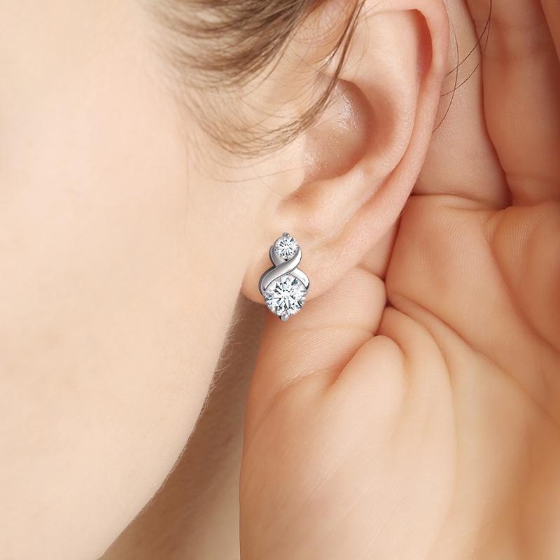 Jewelry 1 Classic Diamond Stud Earrings Jewelry 1 Classic Diamond Stud Earrings