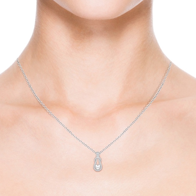Jewelry 4 Diamond Heart Pendant