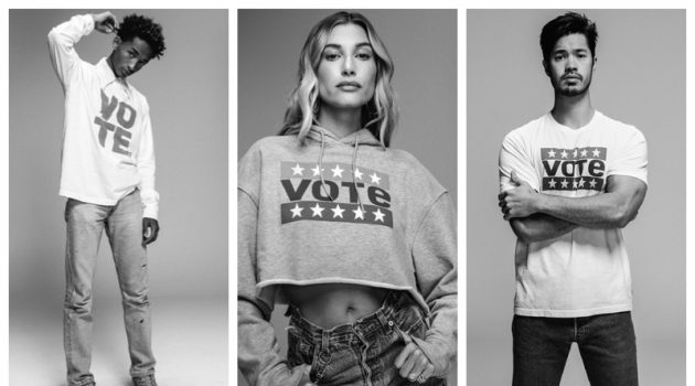 Hailey Bieber, Jaden Smith + More Encourage Voting with Levi's Campaign Hailey Bieber, Jaden Smith + More Encourage Voting with Levi's Campaign