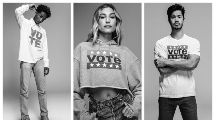 Hailey Bieber, Jaden Smith + More Encourage Voting with Levi's Campaign