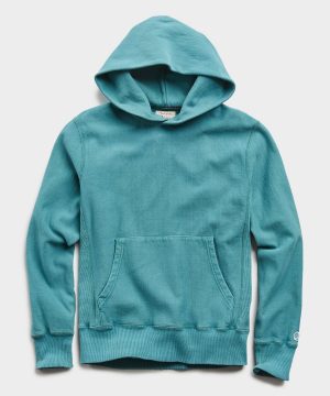 Lightweight Popover Hoodie Sweatshirt in Artichoke Lightweight Popover Hoodie Sweatshirt in Artichoke