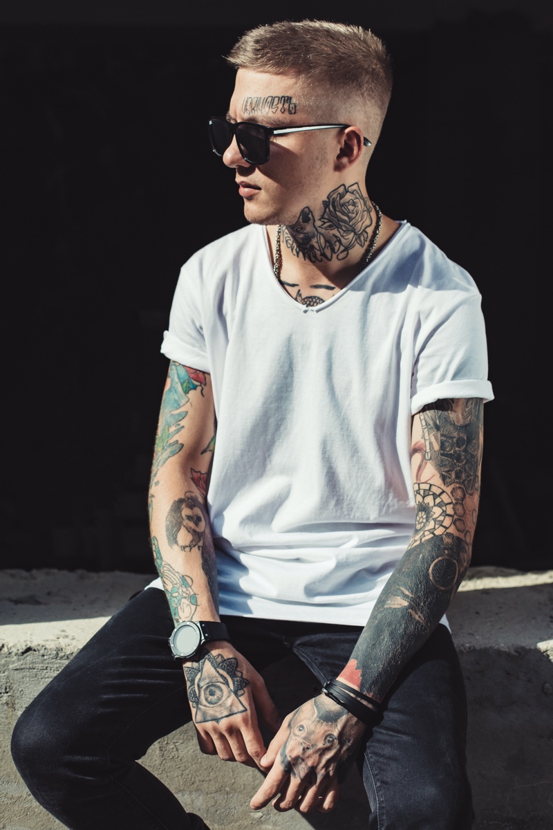 Man with Tattoos » Tattoo Aftercare: 8 Tips for Taking Care of a New Tattoo Man with Tattoos