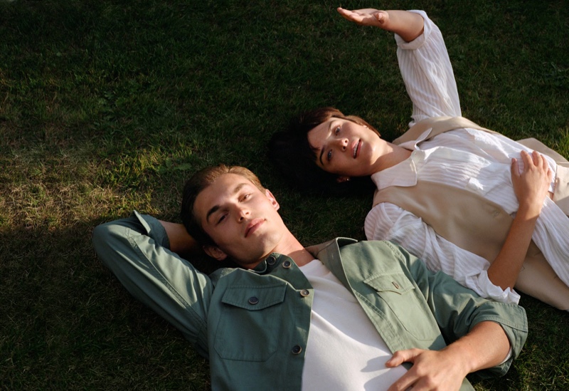 Models Kit Butler and Sam Rollinson come together in the latest fashions from Mango. » Kit Inspires in Chic Mango Menswear Models Kit Butler and Sam Rollinson come together in the latest fashions from Mango.