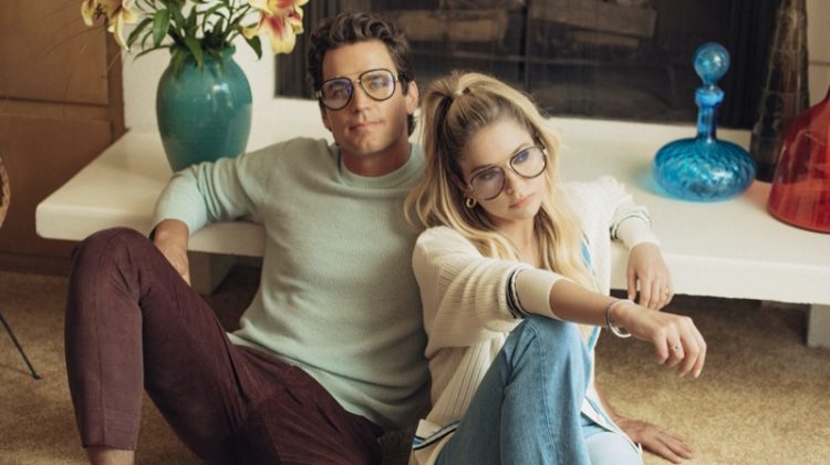 Matt Bomer and Ashley Benson wears Privé Revaux Conrads Blue Light glasses.