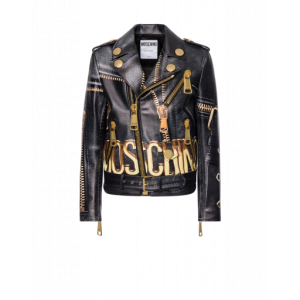 Nappa Biker With Print Nappa Biker With Print