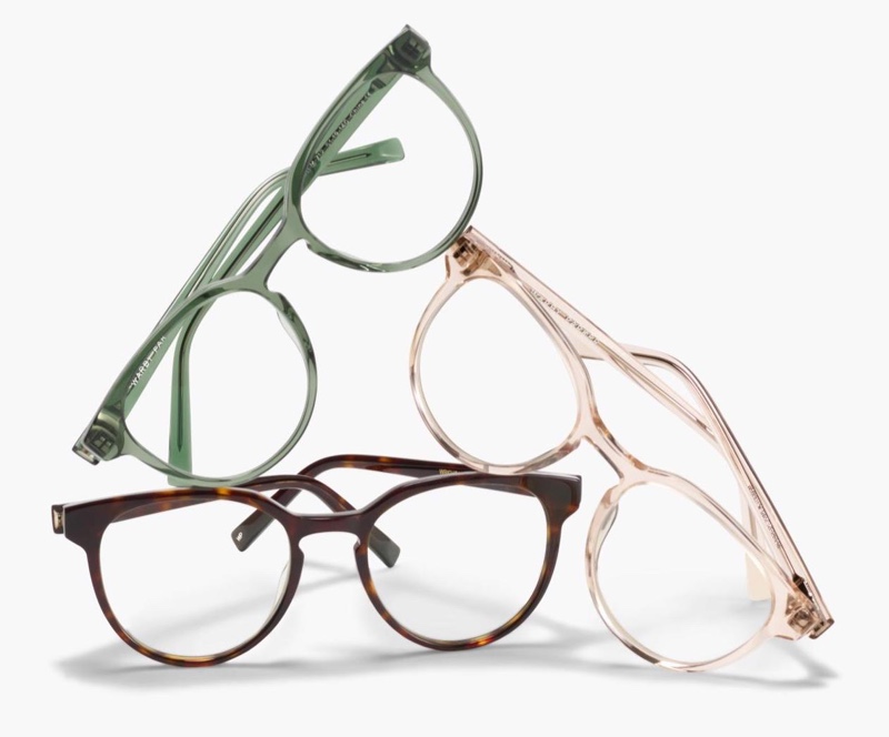 Eyewear from Warby Parker's fall 2020 collection.