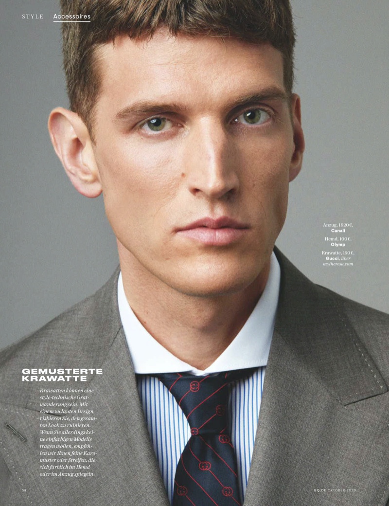 Back to Business: Andre for GQ Germany