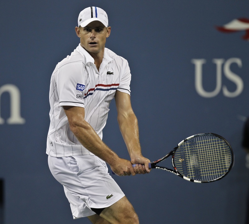 Andy Roddick at 2012 US Open.