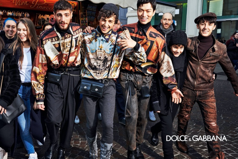 Dolce & Gabbana Fall 2020 Men's Campaign Branislav Simoncik