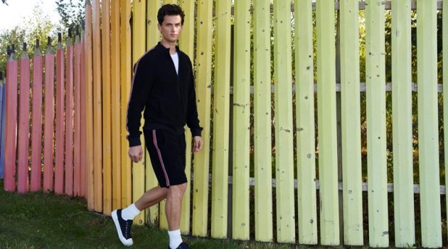 Garrett Reunites with ATM in Smart Leisure Style On the move, Garrett Neff showcases style from ATM.
