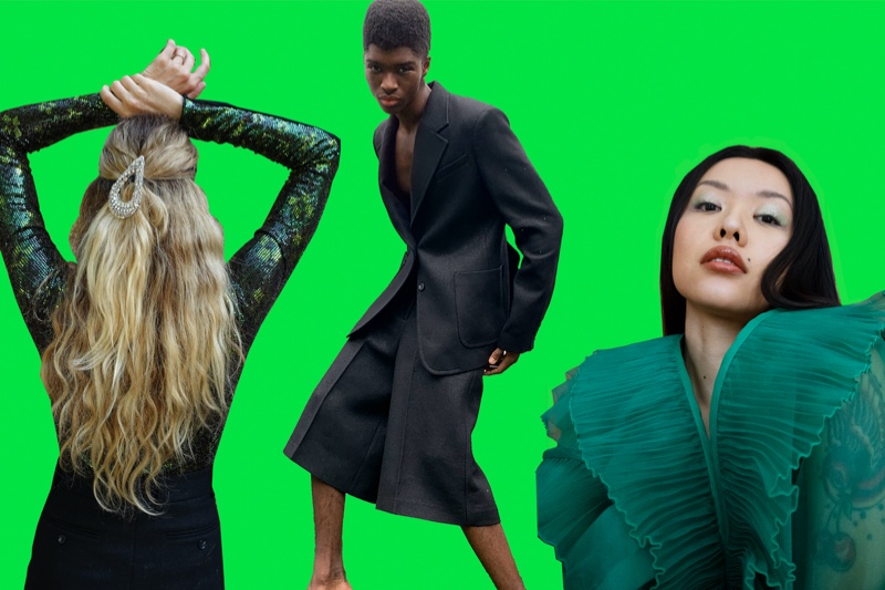 Wowing in statement looks, Alton Mason and Mia Kong dons H&M Studio fashions.