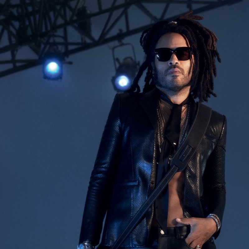 Lenny Kravitz is the new face of YSL fragrance Y Eau De Parfum.