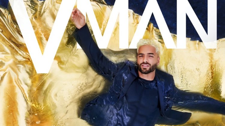Maluma stars in a digital cover for VMAN.