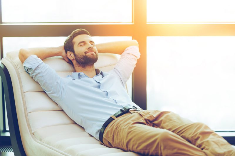 Man Relaxing