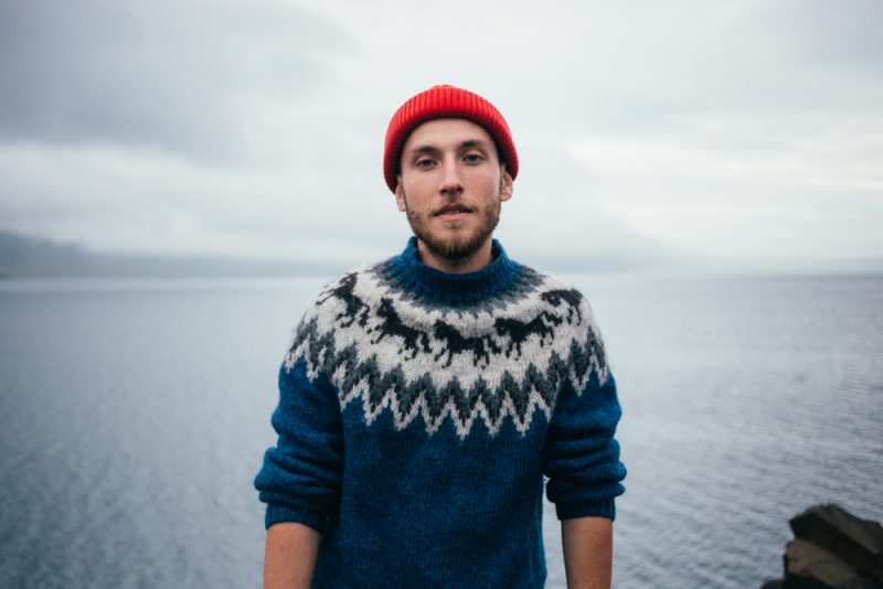 Man in Fairisle Sweater