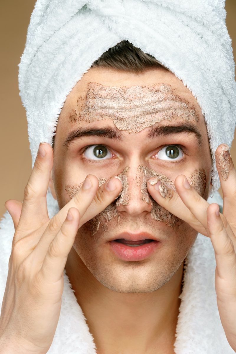 Mens Face Scrub Mens Face Scrub