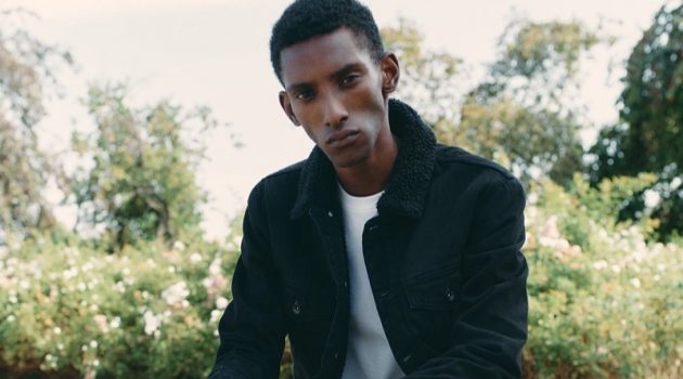 Myles Goes Casual in Reserved Fall '20 Denim Collection Myles Dominique sports a fall-winter 2020 denim look from Reserved.