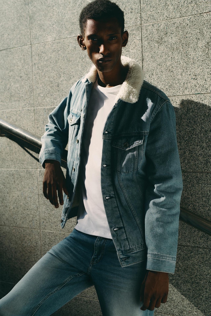 Doubling down on denim, Myles Dominique wears Reserved. » Myles Goes Casual in Reserved Fall '20 Denim Collection Doubling down on denim, Myles Dominique wears Reserved.