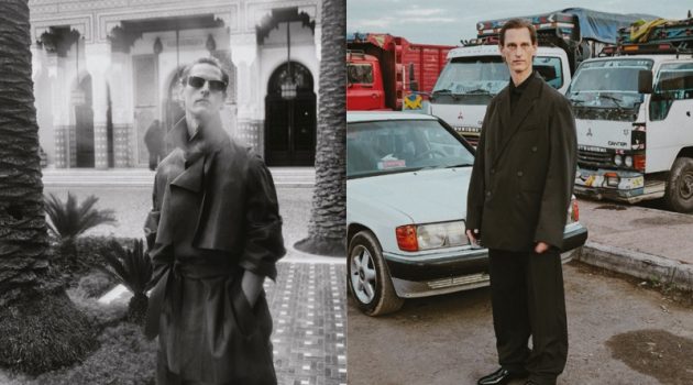 Rogier Embraces Dapper Style for Glass Man Cover Shoot Rogier Embraces Dapper Style for Glass Man Cover Shoot