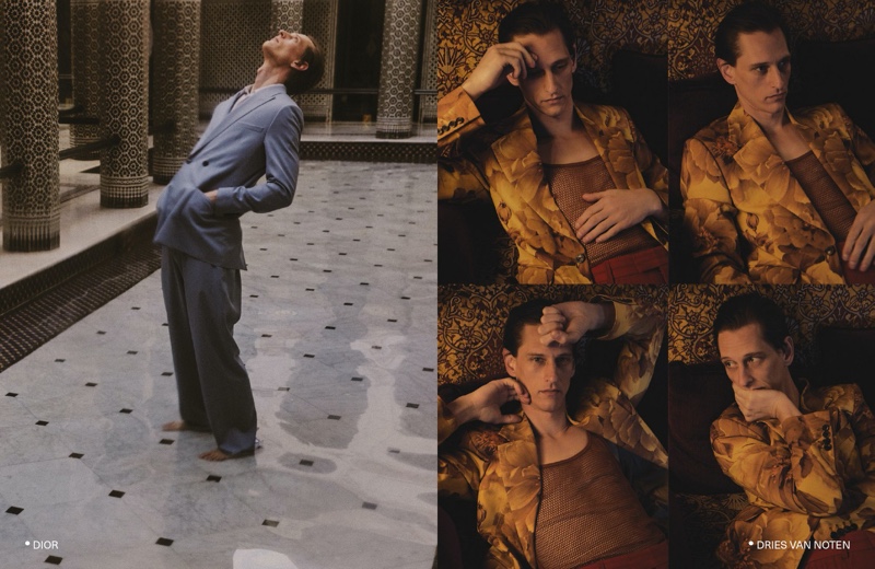 Rogier Embraces Dapper Style for Glass Man Cover Shoot