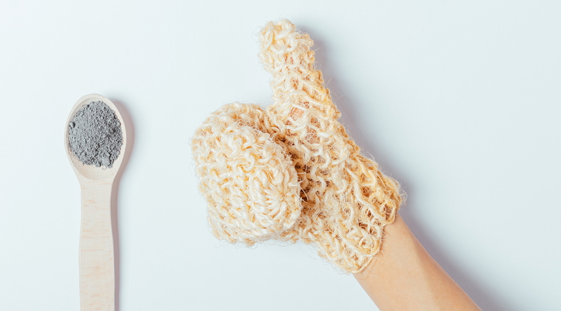 Shower Mitt