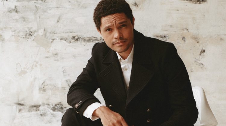 Gioncarlo Valentine photographs Trevor Noah for WSJ. Magazine.