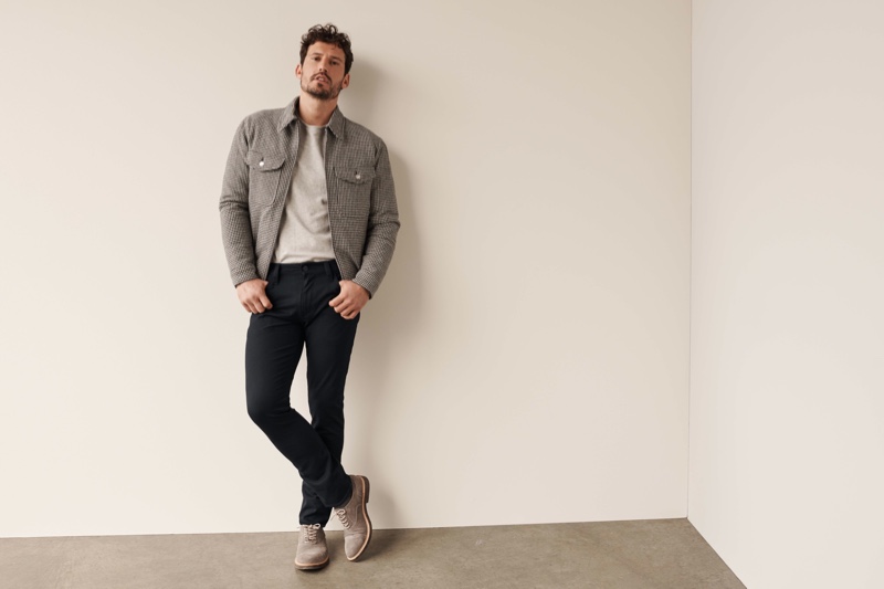 34 Heritage Fall Winter 2020 Mens Collection Lookbook 10 COOL NAVY WINTER CASHMERE 29006 005