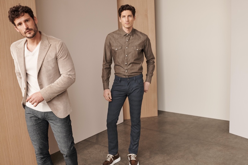 34 Heritage Fall Winter 2020 Mens Collection Lookbook 21 COURAGE NAVY CHECKED 31729 096
