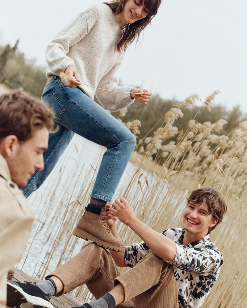 Max & Frederik Embrace Style Favorites for Esprit Fall '20 Campaign