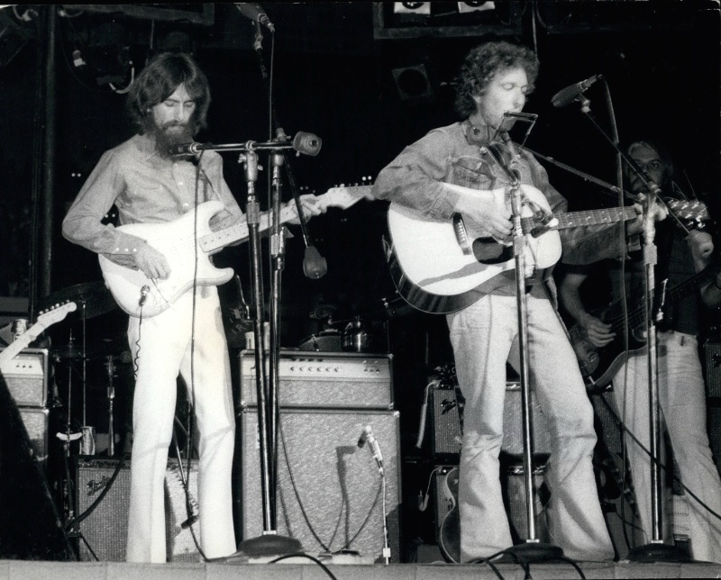 George Harrison Bob Dylan 1975
