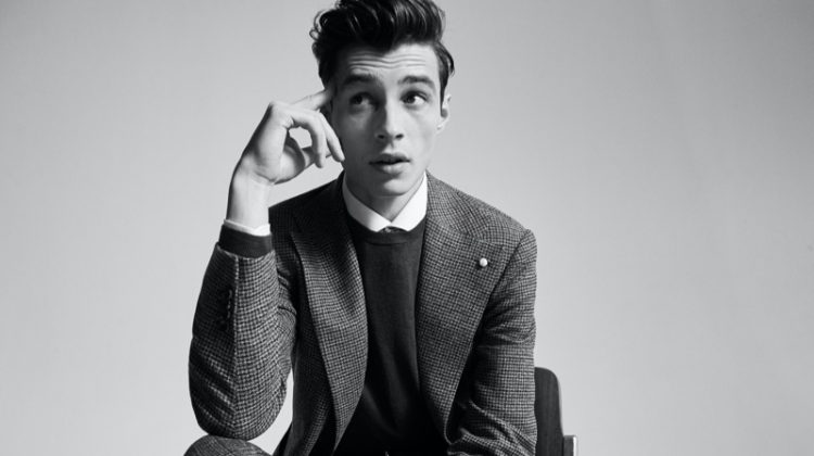 Adrien Suits Up for Luigi Bianchi Mantova Fall ’20 Campaign