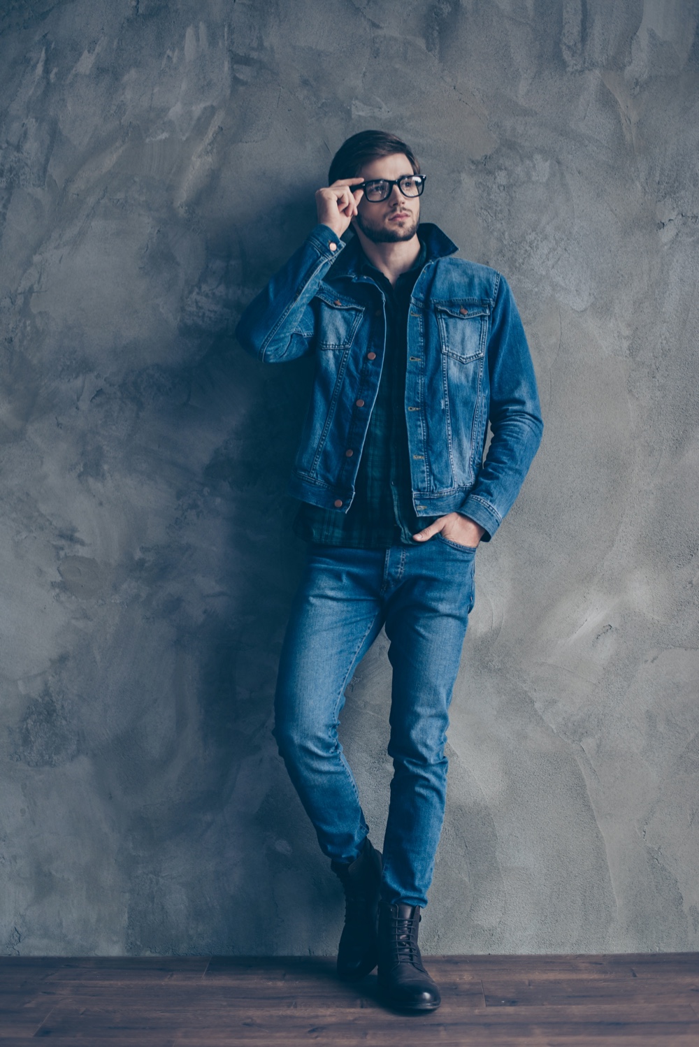 denim on denim men