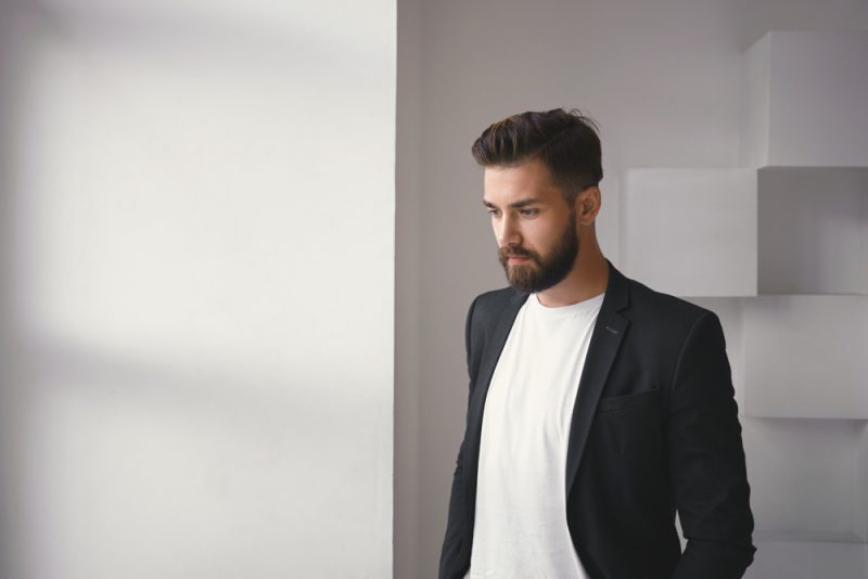 Man in Shirt and Blazer Man in Shirt and Blazer