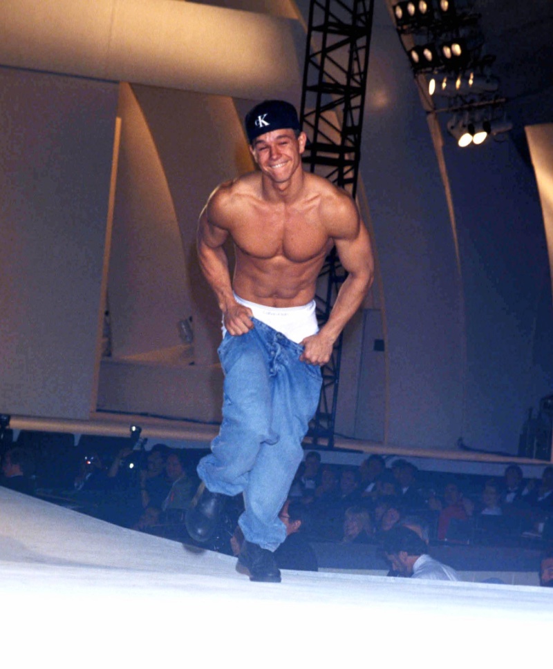 Marky Mark Calvin Klein Jeans Runway Show 1993