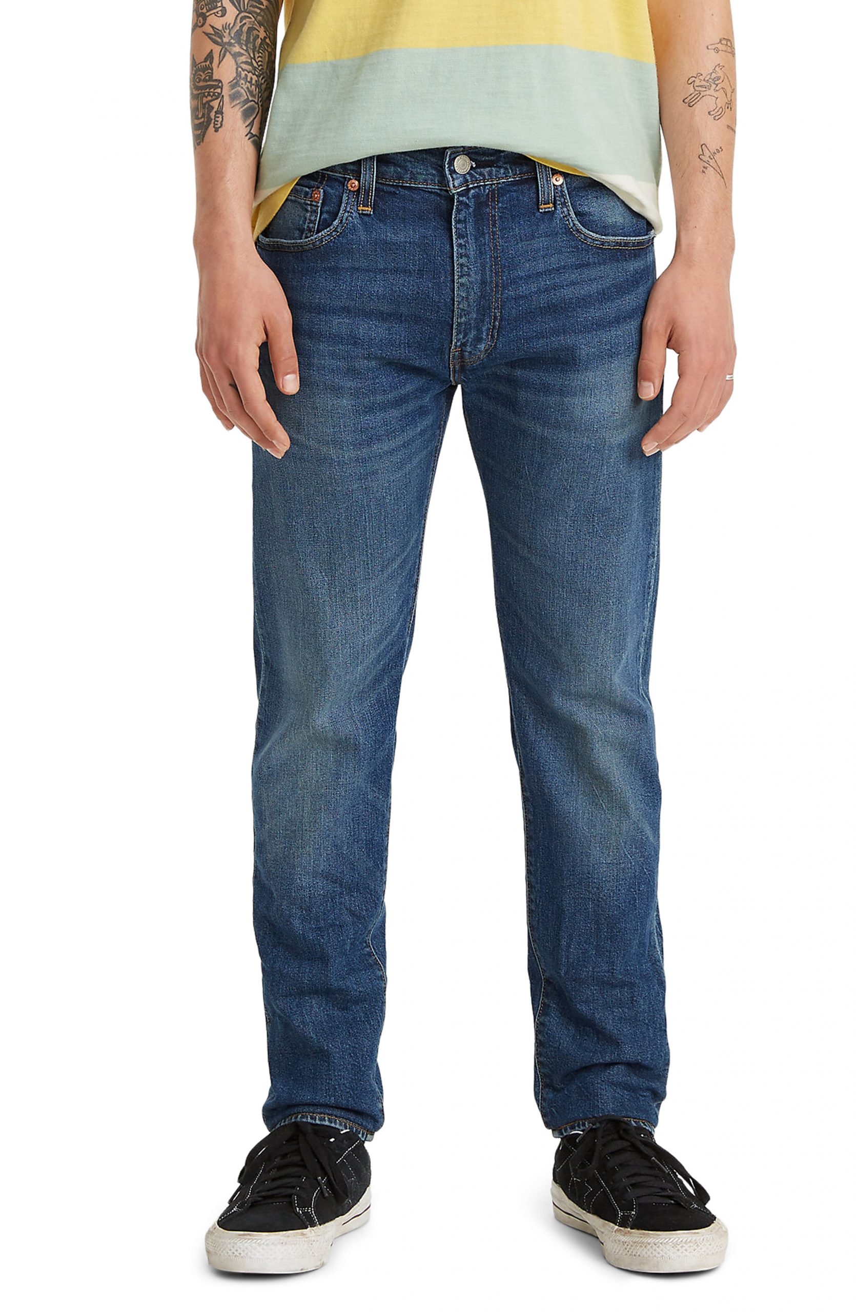 Men’s Levi’s 512(TM) Slim Tapered Leg Flex Jeans, Size 32 x 32 - Blue ...