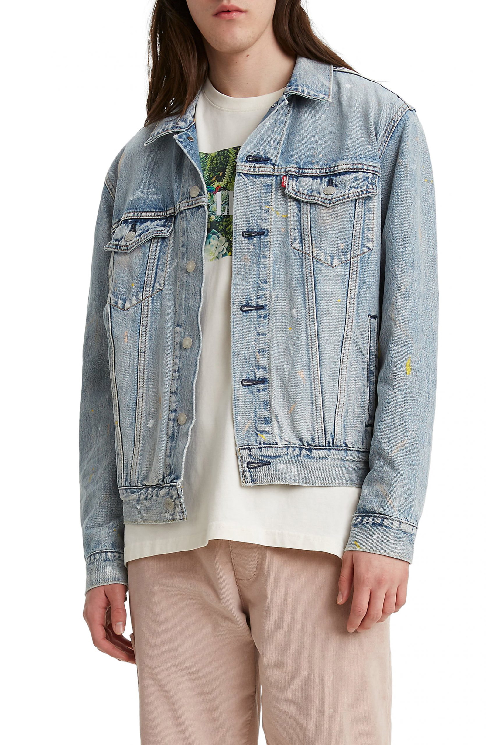 levis denim jacket size